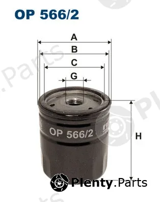 Filtron OP566/2 — Oil Filter