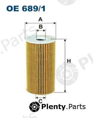 Filtron OE689/1 — Oil Filter