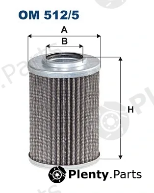 Filtron OM512/5 — Hydraulic Filter, automatic transmission