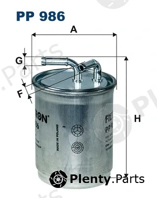 Filtron PP986 — Fuel Filter