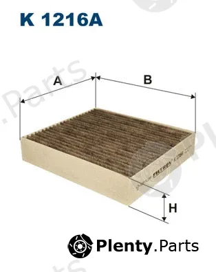 Filtron K1216A — Filter, cabin air
