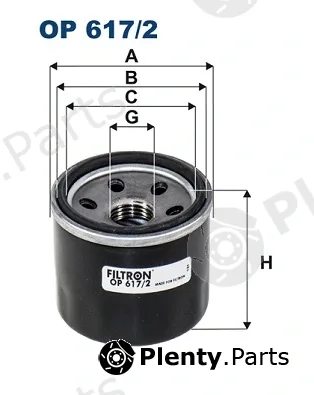 Filtron OP617/2 — Oil Filter