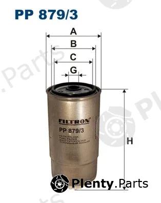 Filtron PP879/3 — Fuel Filter