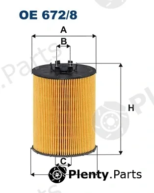 Filtron OE672/8 — Oil Filter