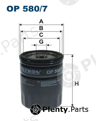 Filtron OP580/7 — Oil Filter