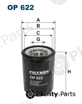 Filtron OP622 — Oil Filter