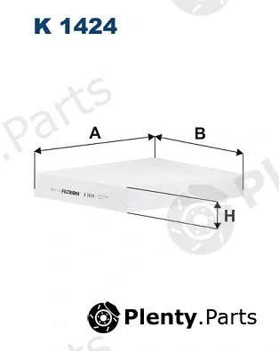 Filtron K1424 — Filter, cabin air