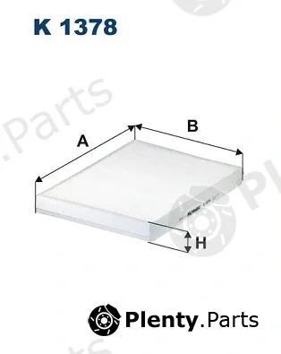 Filtron K1378 — Filter, cabin air