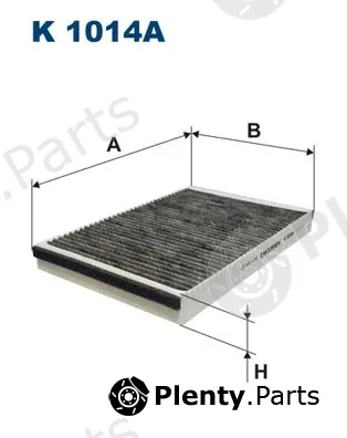 Filtron K1014A — Filter, cabin air
