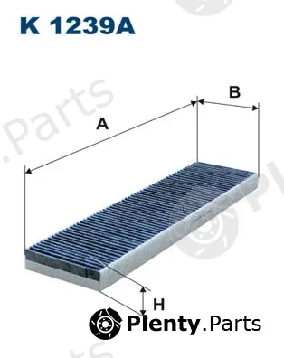 Filtron K1239A — Filter, cabin air