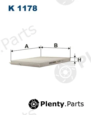 Filtron K1178 — Filter, cabin air