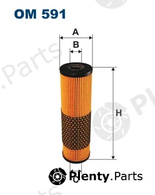 Filtron OM591 — Oil Filter