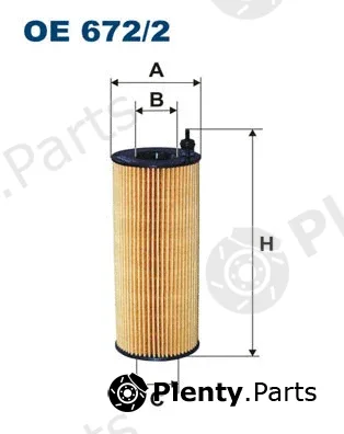 Filtron OE672/2 — Oil Filter