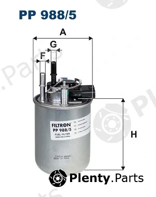 Filtron PP988/5 — Fuel Filter