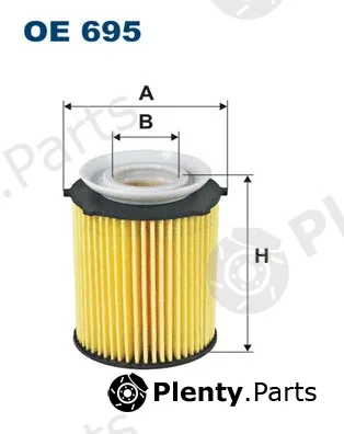 Filtron OE695 — Oil Filter