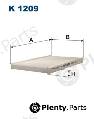 Filtron K1209 — Filter, cabin air