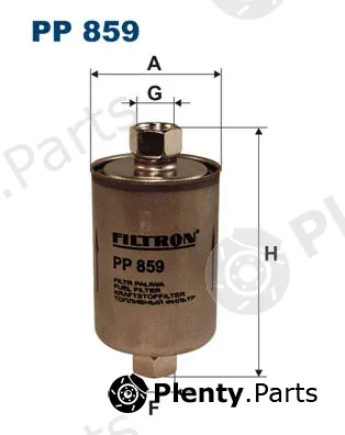 Filtron PP859 — Fuel Filter