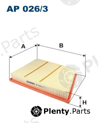 Filtron AP026/3 — Air Filter