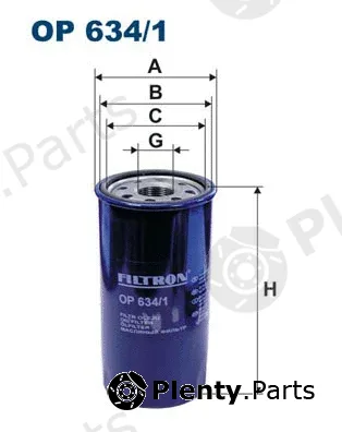 Filtron OP634/1 — Oil Filter