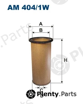 Filtron AM404/1W — Secondary Air Filter