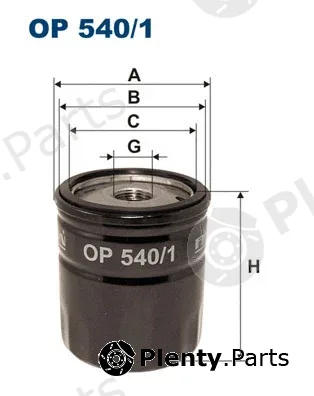 Filtron OP540/1 — Oil Filter