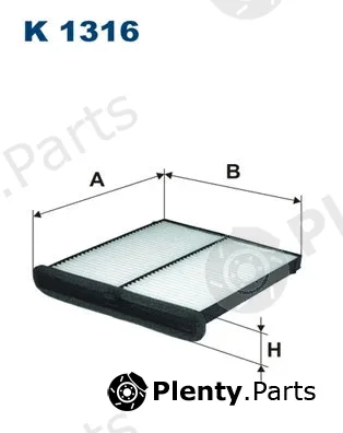 Filtron K1316 — Filter, cabin air