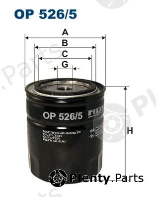Filtron OP526/5 — Oil Filter
