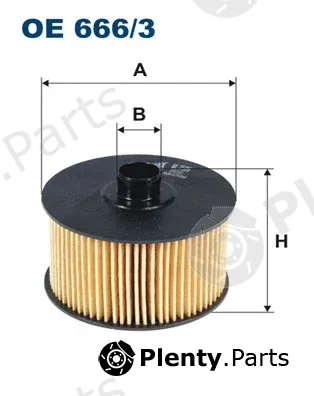 Filtron OE666/3 — Oil Filter