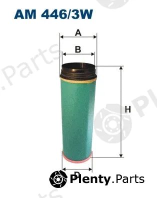 Filtron AM446/3W — Secondary Air Filter
