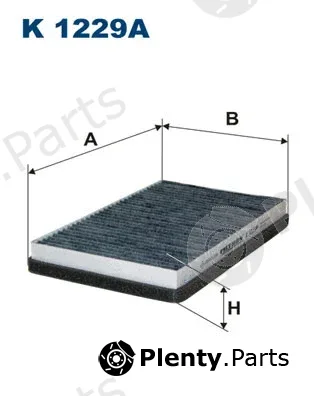Filtron K1229A — Filter, cabin air