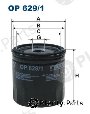 Filtron OP629/1 — Oil Filter