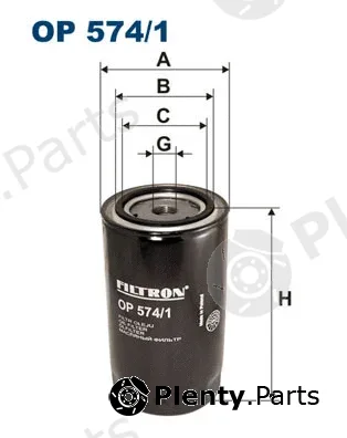 Filtron OP574/1 — Oil Filter