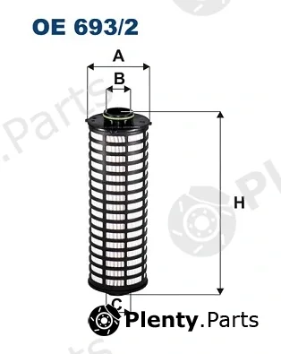 Filtron OE693/2 — Oil Filter