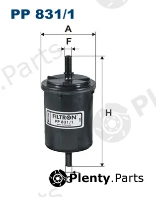 Filtron PP831/1 — Fuel Filter