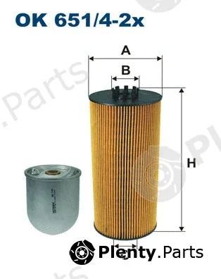 Filtron OK651/4-2x — Oil Filter