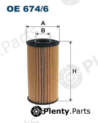 Filtron OE674/6 — Oil Filter
