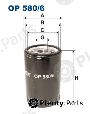 Filtron OP580/6 — Oil Filter
