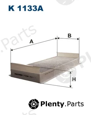 Filtron K1133A — Filter, cabin air