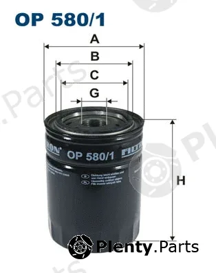 Filtron OP580/1 — Oil Filter