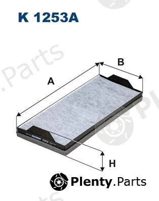 Filtron K1253A — Filter, cabin air