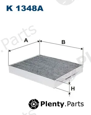 Filtron K1348A — Filter, cabin air