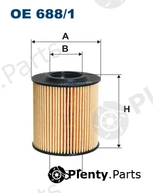 Filtron OE688/1 — Oil Filter