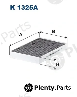 Filtron K1325A — Filter, cabin air