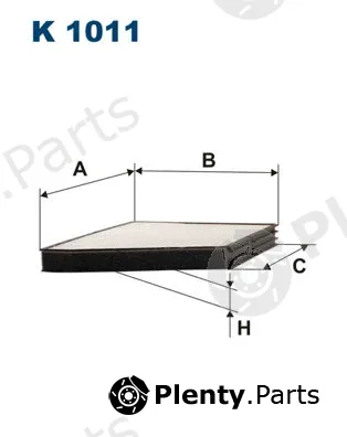 Filtron K1011 — Filter, cabin air