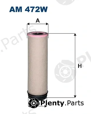 Filtron AM472W — Secondary Air Filter