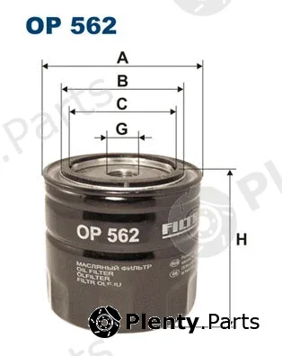 Filtron OP562 — Oil Filter