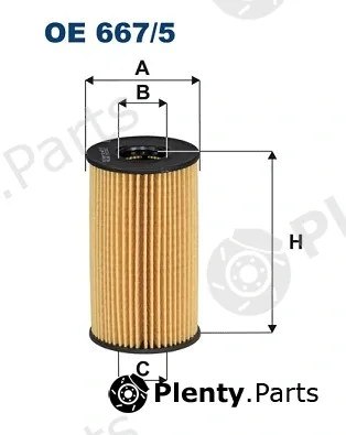 Filtron OE667/5 — Oil Filter