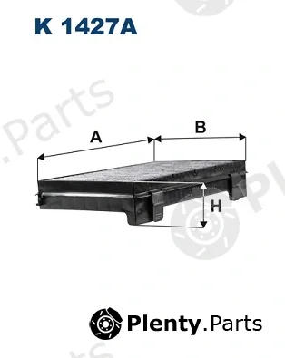 Filtron K1427A — Filter, cabin air