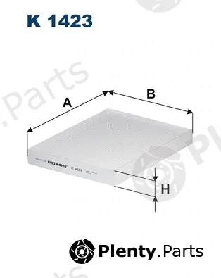 Filtron K1423 — Filter, cabin air