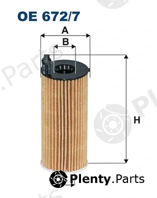 Filtron OE672/7A — Oil Filter